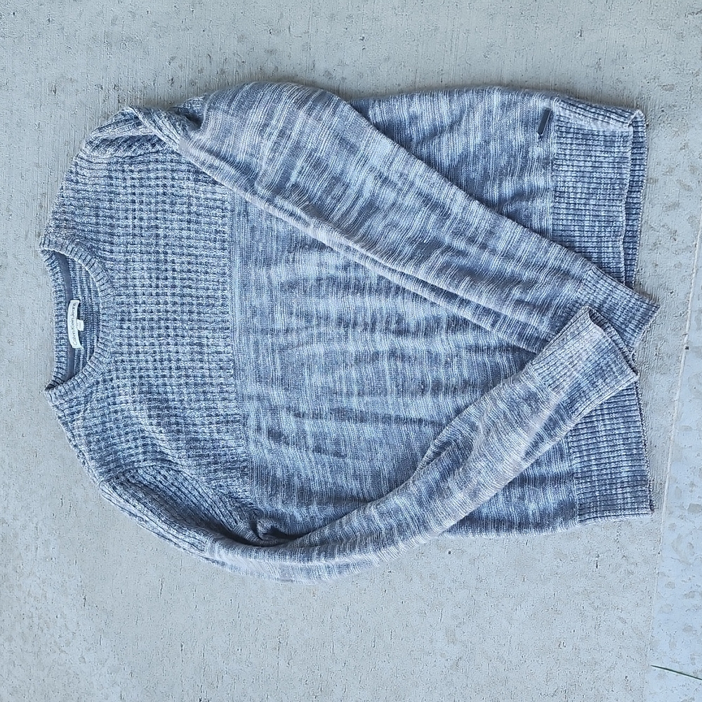 Calvin Klein jeans heathered gray sweater